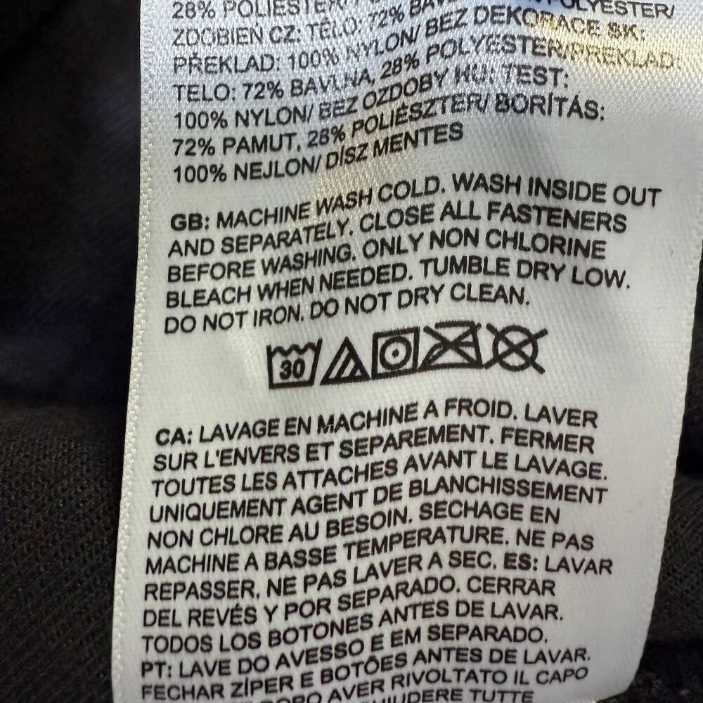 The North‎ Face Men’s TNF™ Tech Full-Zip Hoodie Black Size M EUC